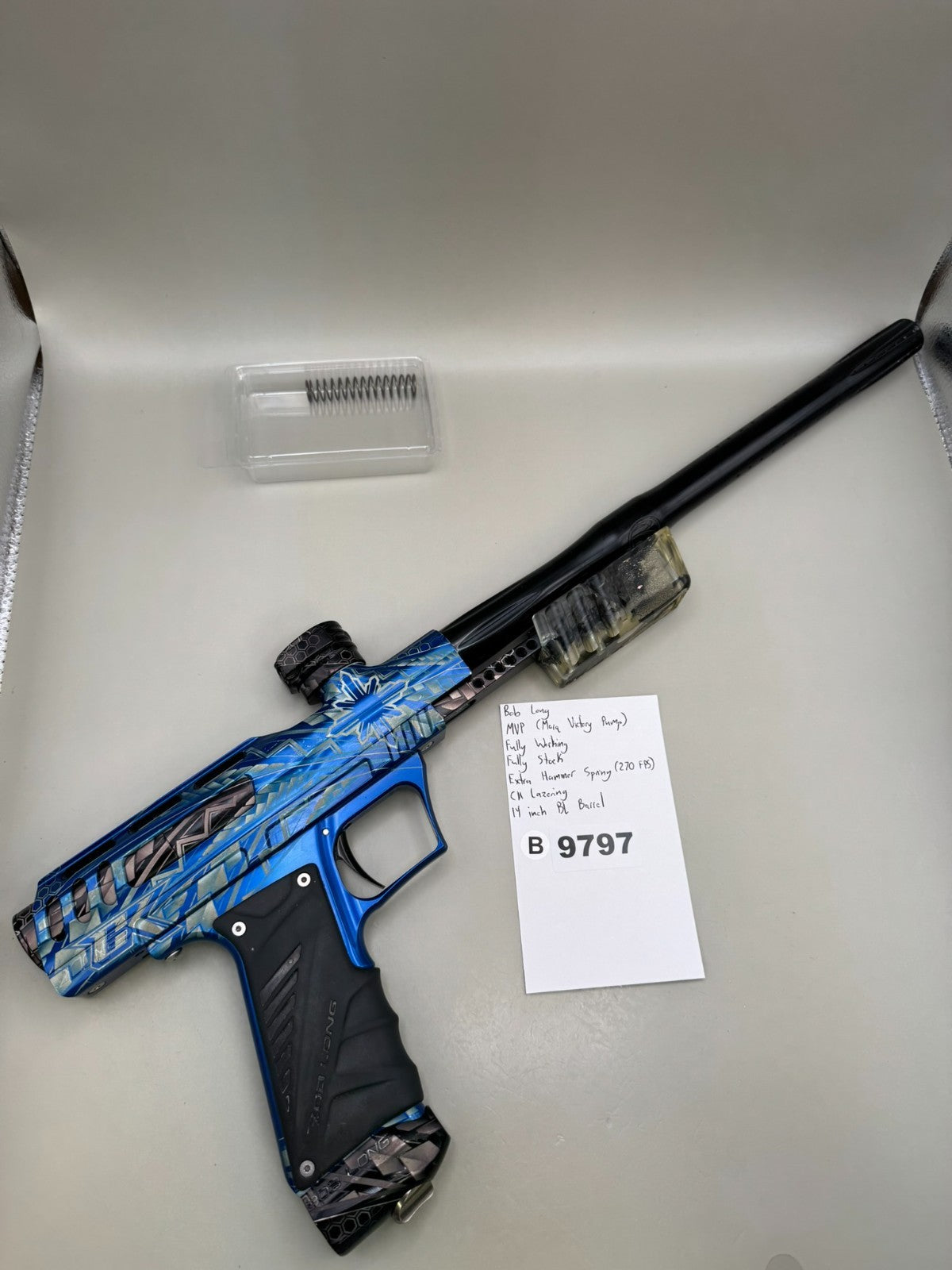 Bob Long MVP (Marq Victory Pump) - Paintball Marker Fully Working