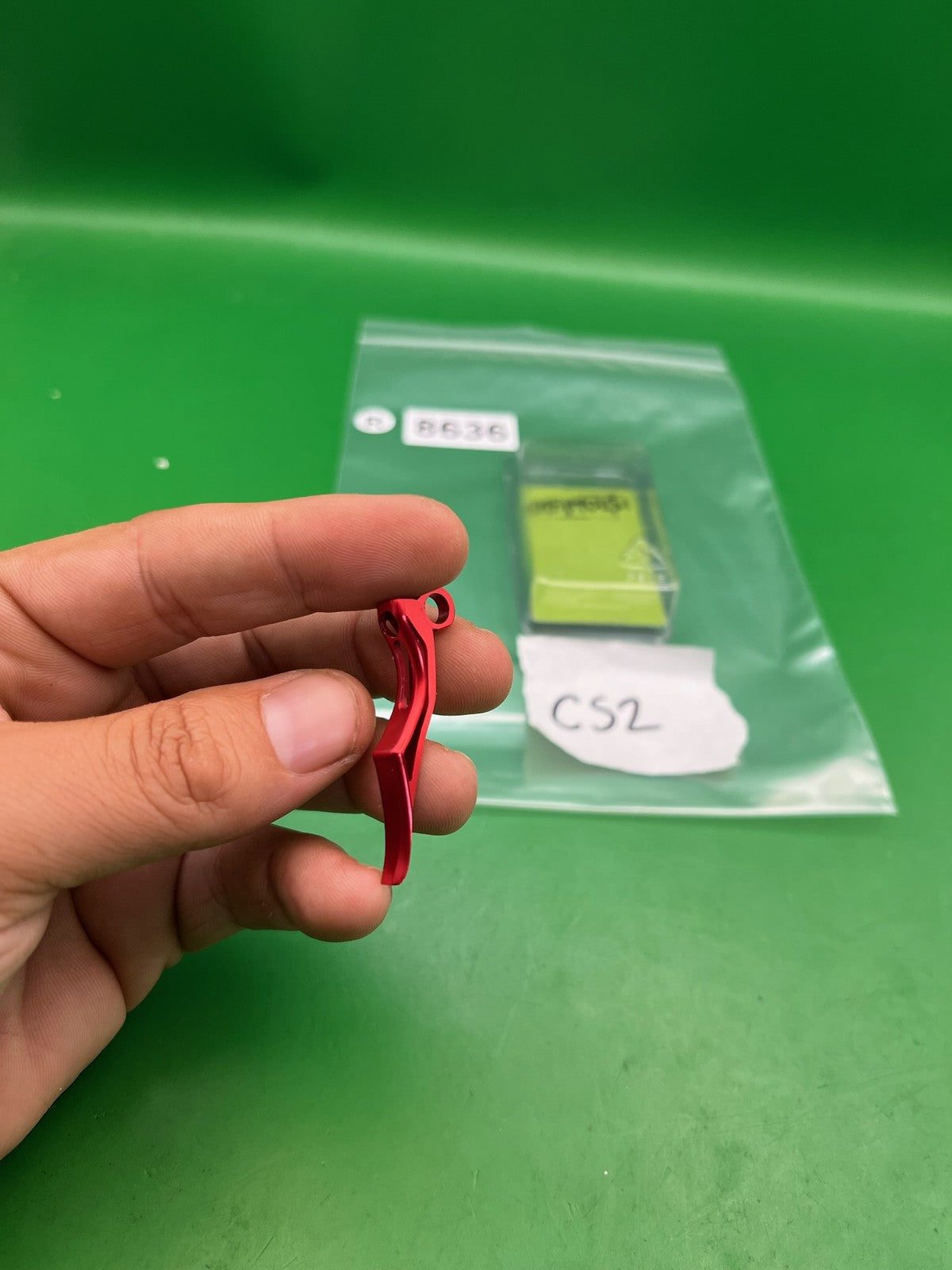 Infamous CS3 Deuce Trigger Type R Red Fits CS2 GEO R5 Aluminum Anodized