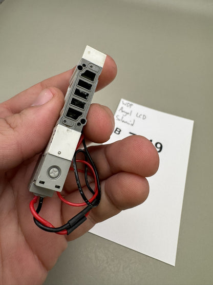 WDP Angel LCD Solenoid White