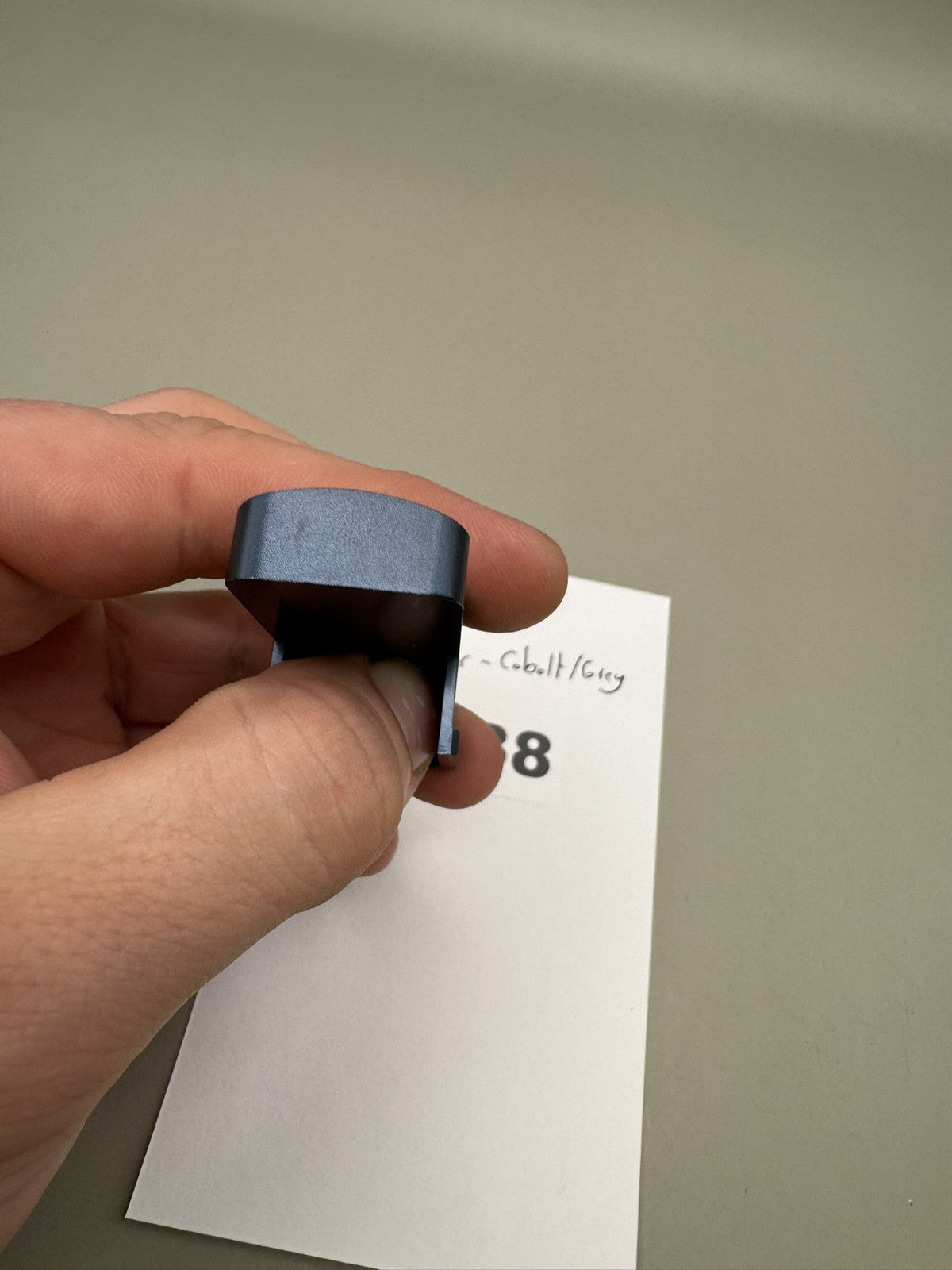 WDP Angel G7 Solenoid Cover - Cobolt/Grey