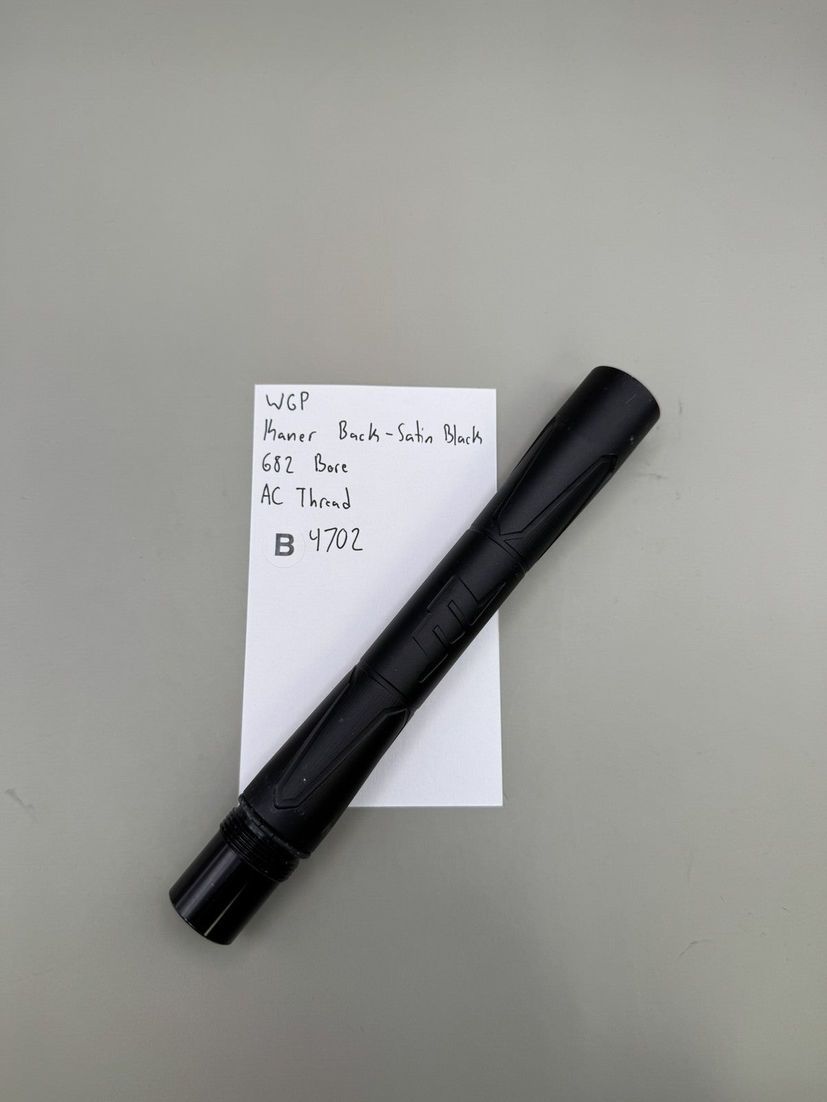 WGP Kaner Back-Satin Black 682 Bore AC Thread