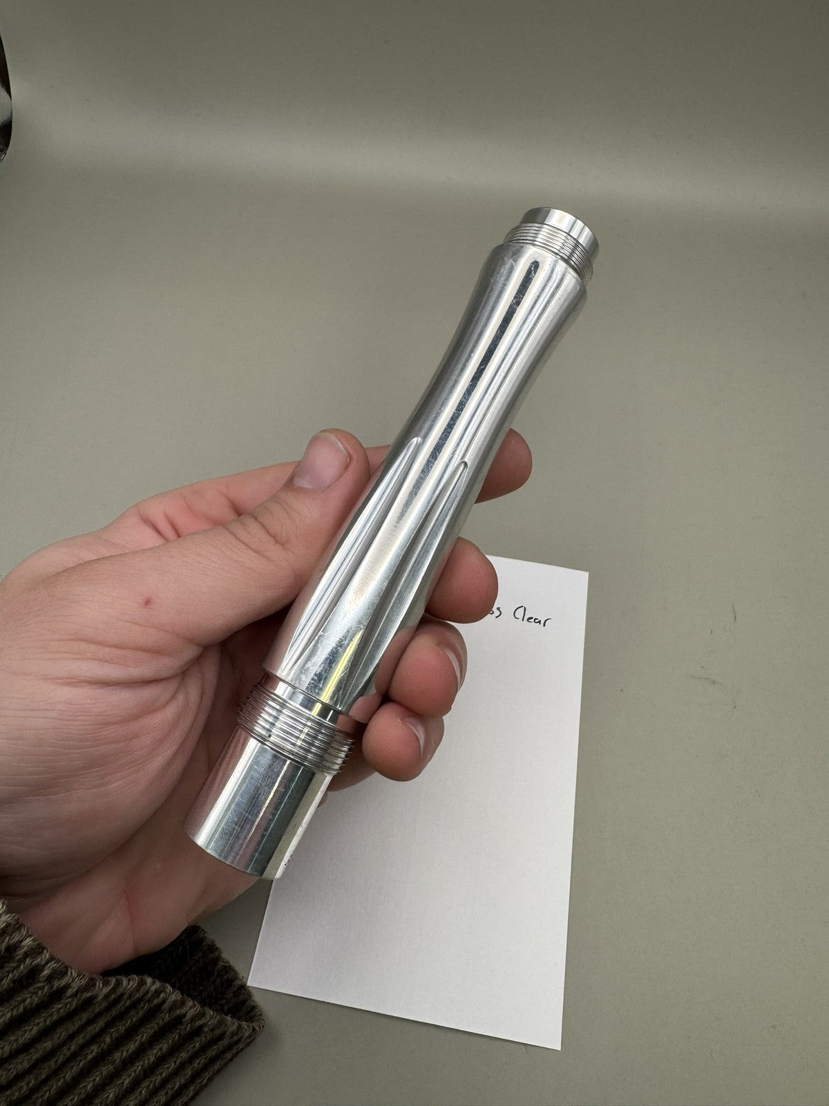 Bob long Barrel Back - Gloss Clear 682 Bore AC Thread