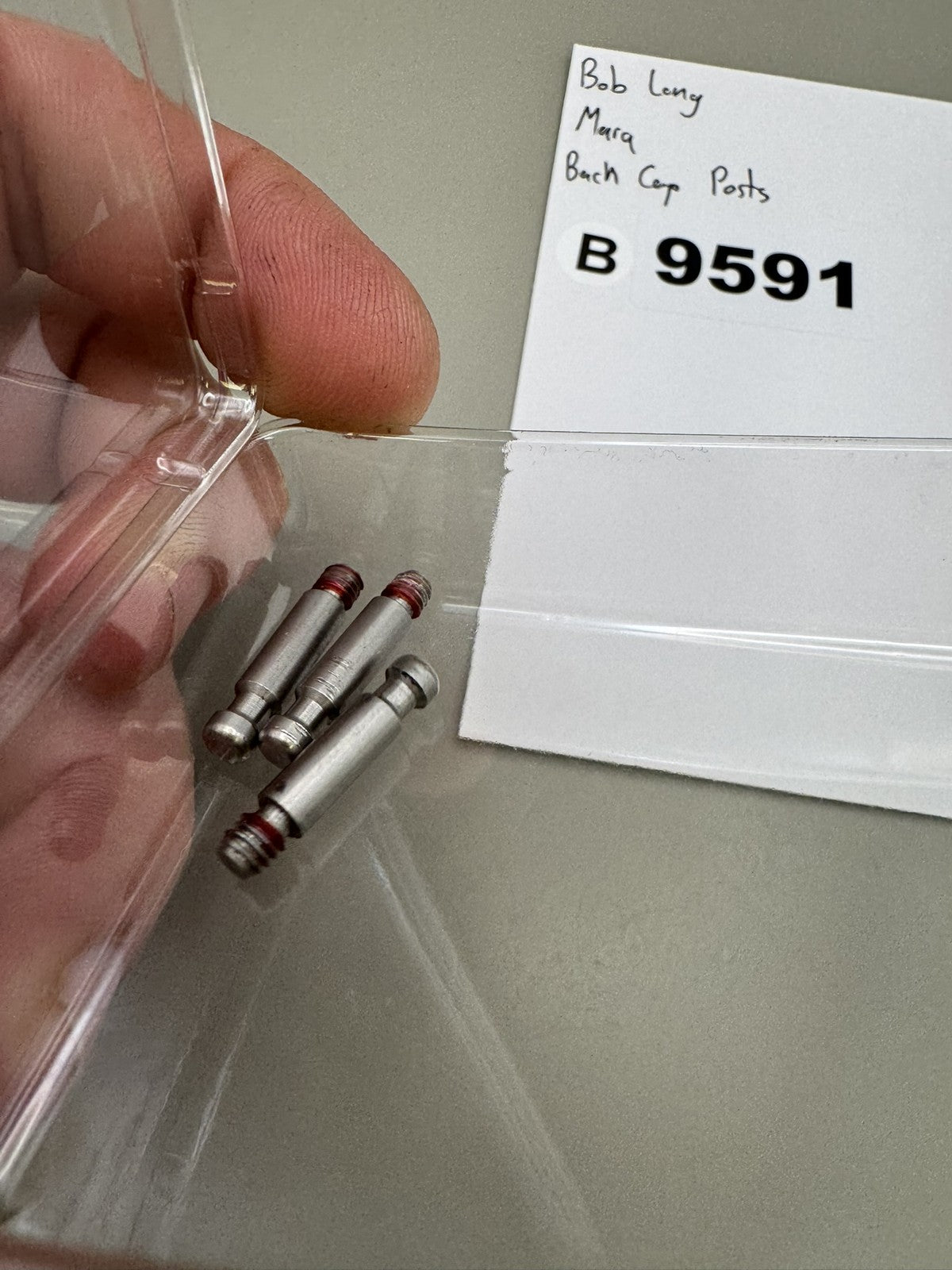 Bob Long Marq Bach Cap Posts