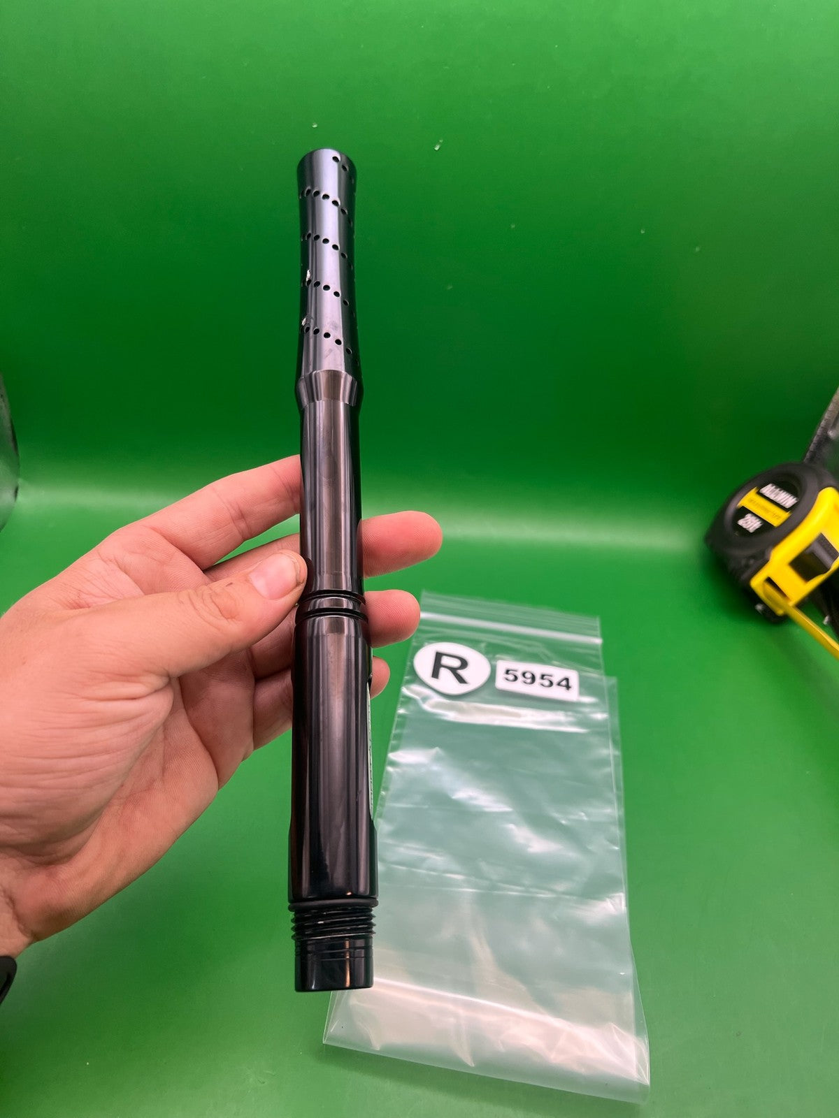 Ion / Not Smart Parts Progressive Barrel Back 14" .690 Black - used paintball barrel back - black