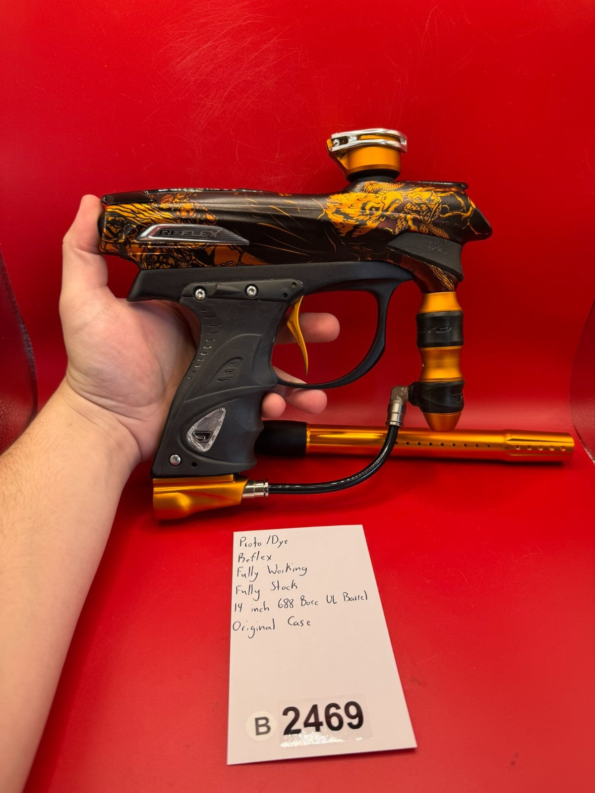 Proto/Dye Reflex - Paintball Marker Fully Working