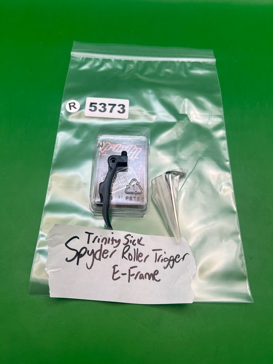 Trinity Sick Spyder E-Frame Roller Trigger Black Aluminum Upgrade