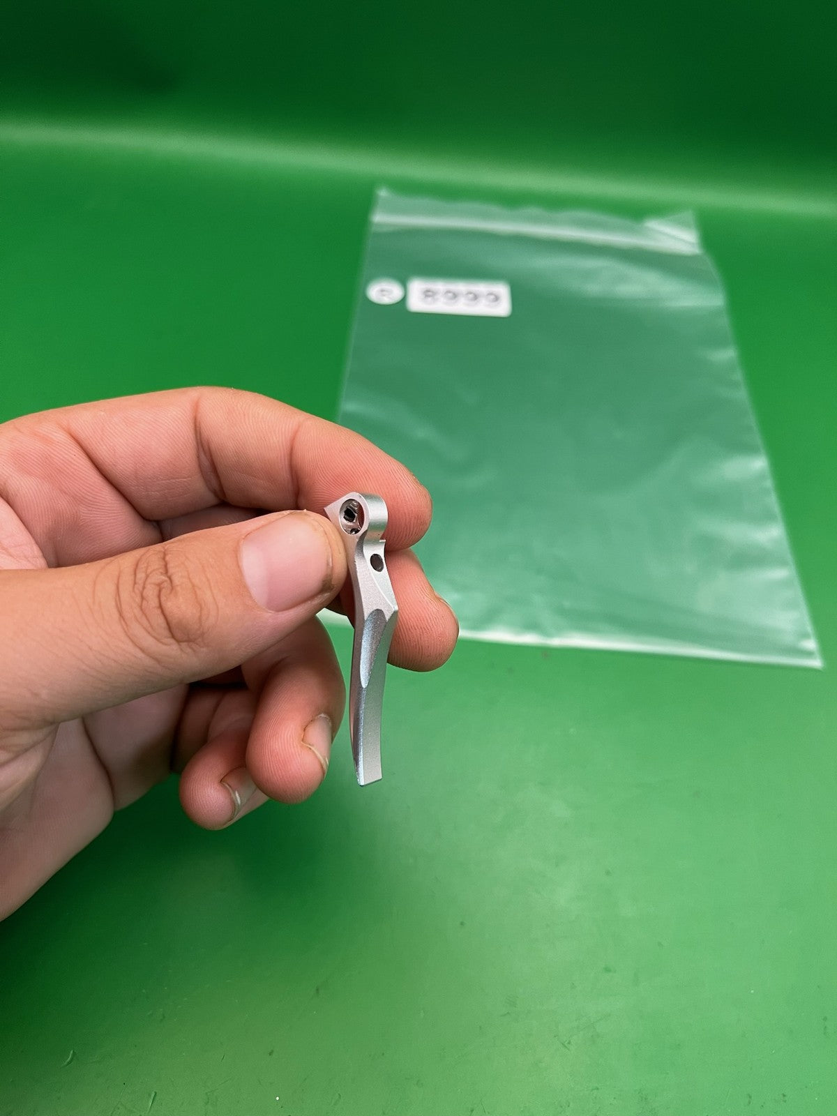 Planet Eclipse Geo R5 CS2 CS3 Trigger Silver Aluminum Replacement