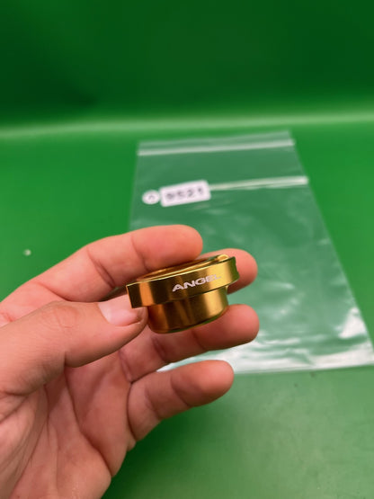 WDP Angel A1 Feedneck Collar Clamp Gold Anodized Aluminum Twist Lock