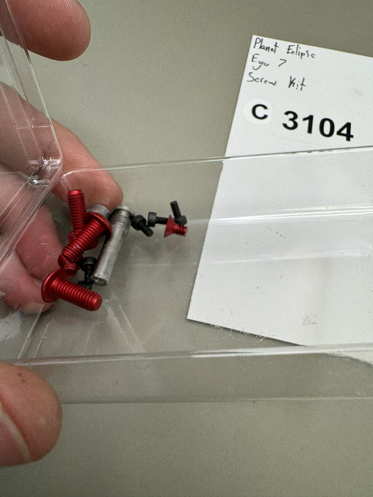Planet Eclipse Ego 7 Screw Kit