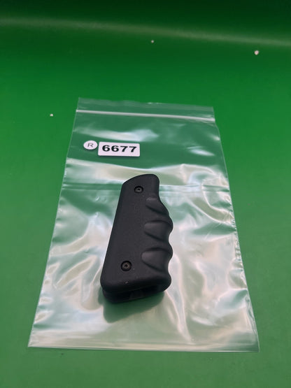 45* Grooved Autococker Grips - used paintball grip panel - black