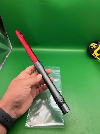 Dye Ultralite (UL) Paintball Barrel 14" 0.686 AC Thread - Grey/Red