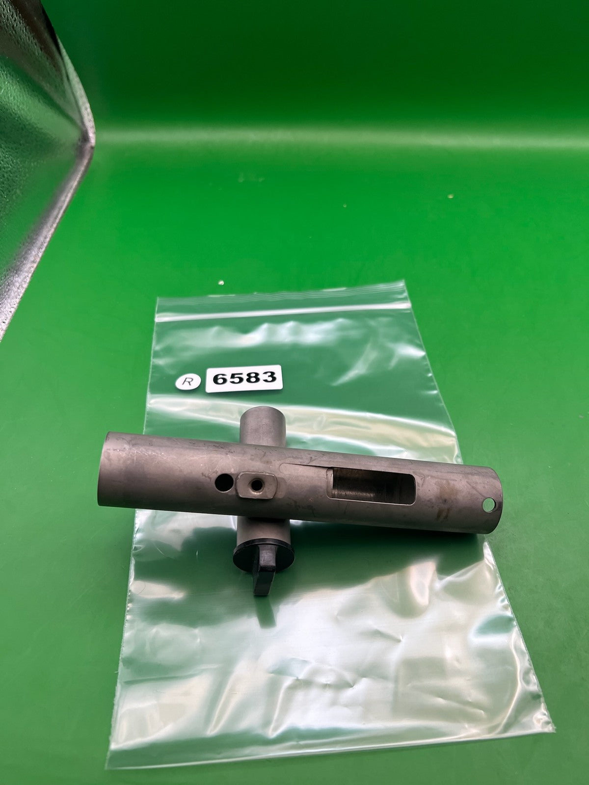 Automag Body - used paintball marker body - raw aluminum / bare metal