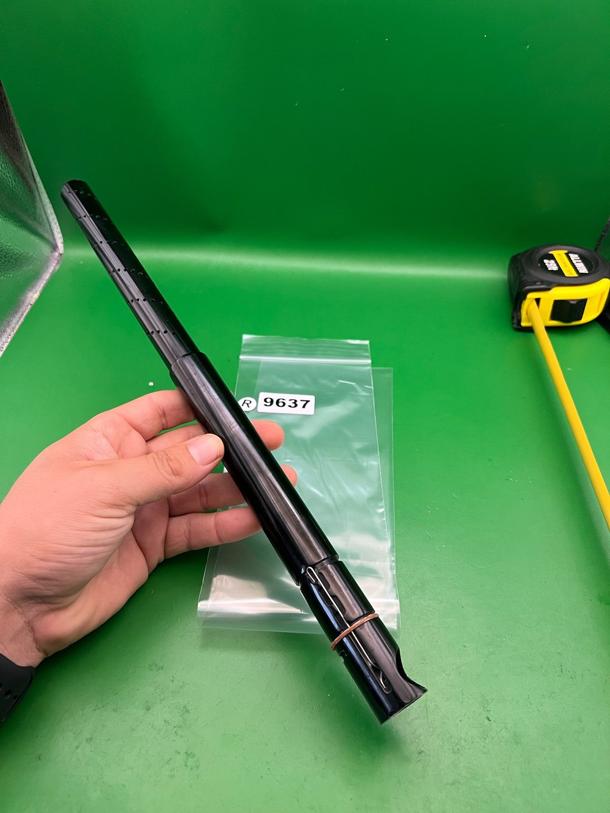 Smart Parts Tear Drop 16 inch Paintball Barrel Black 0.696 16in