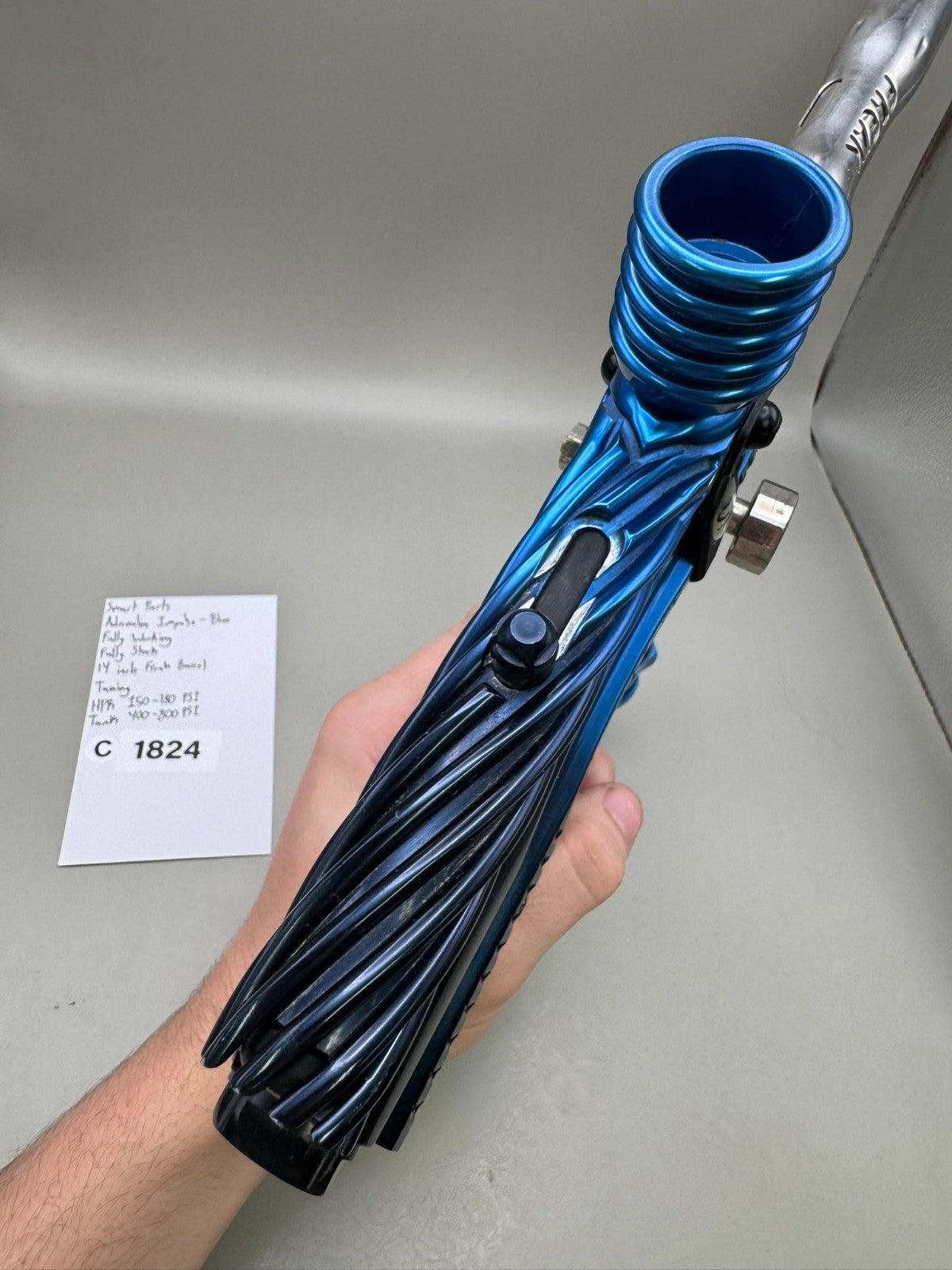 Smart Parts Adrenaline Impulse - Blue - Paintball Marker Fully Working