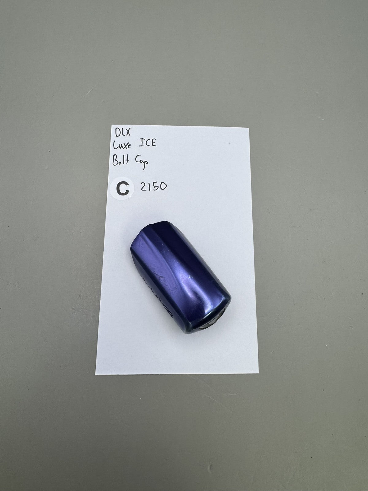 DLX Luxe ICE Bolt Cap