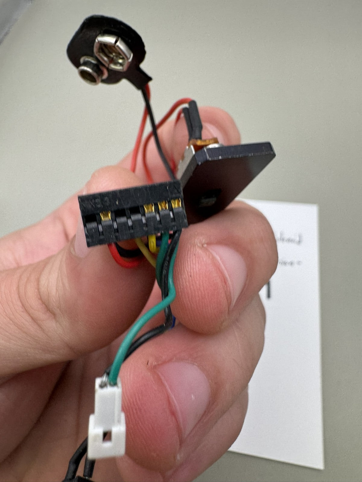 Bob Long 2K2 Intimidator Switch LED Micro 9V Solenoid Wire Harness