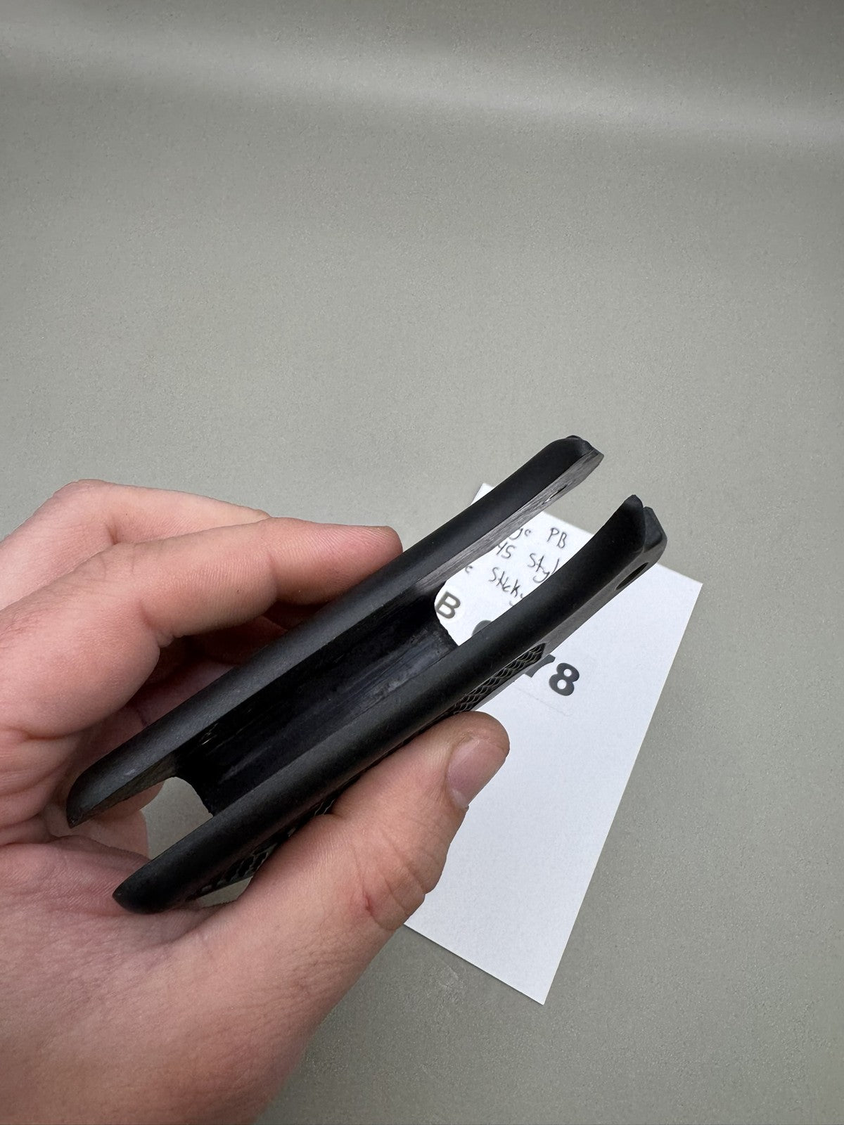 Vintage Paintball 1911/45 Style Dye Sticky Clone Grip Black
