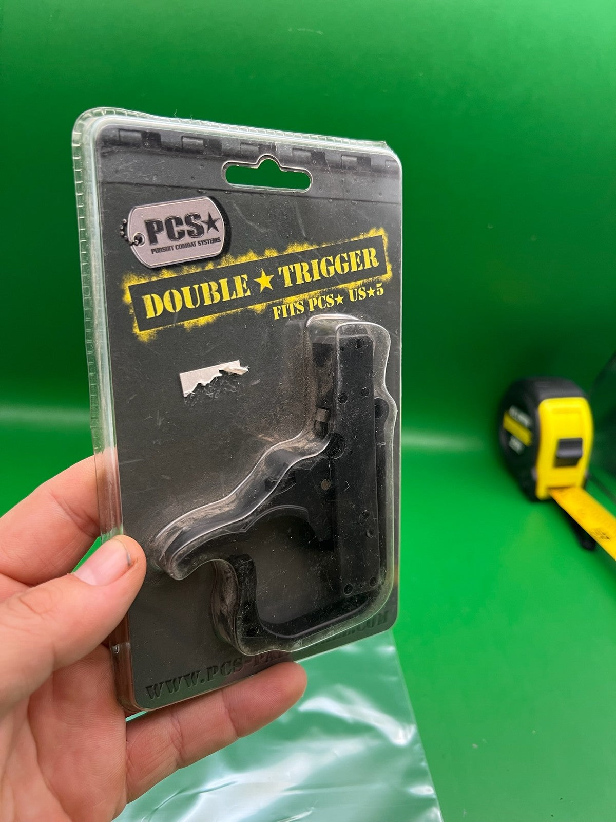 PCS Pursuit Combat Systems US5 Double Trigger Kit Black