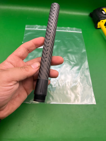 Deadlywind Carbon Fiber Whip Barrel Tip Shaft S63 12" 0.697 Bore Black