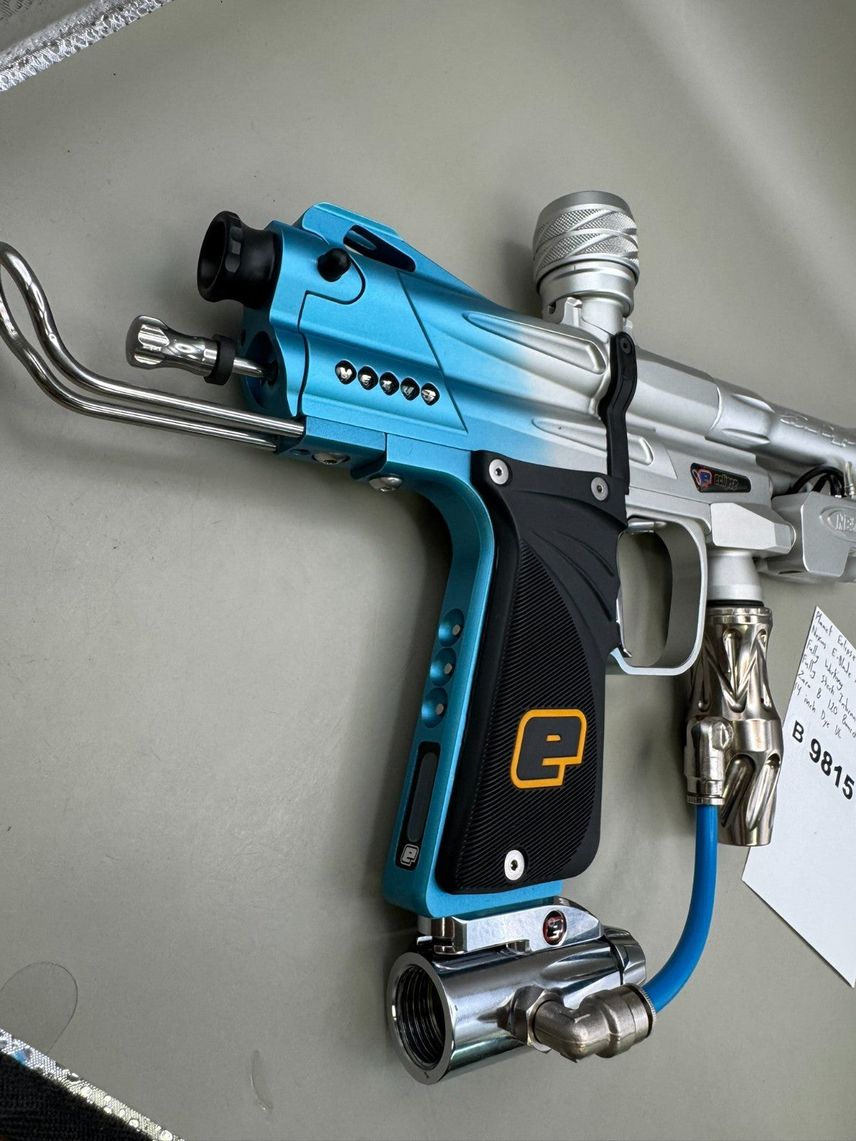 Planet Eclipse E-Blade Autococker - Blue Fade - Paintball Marker Fully Working