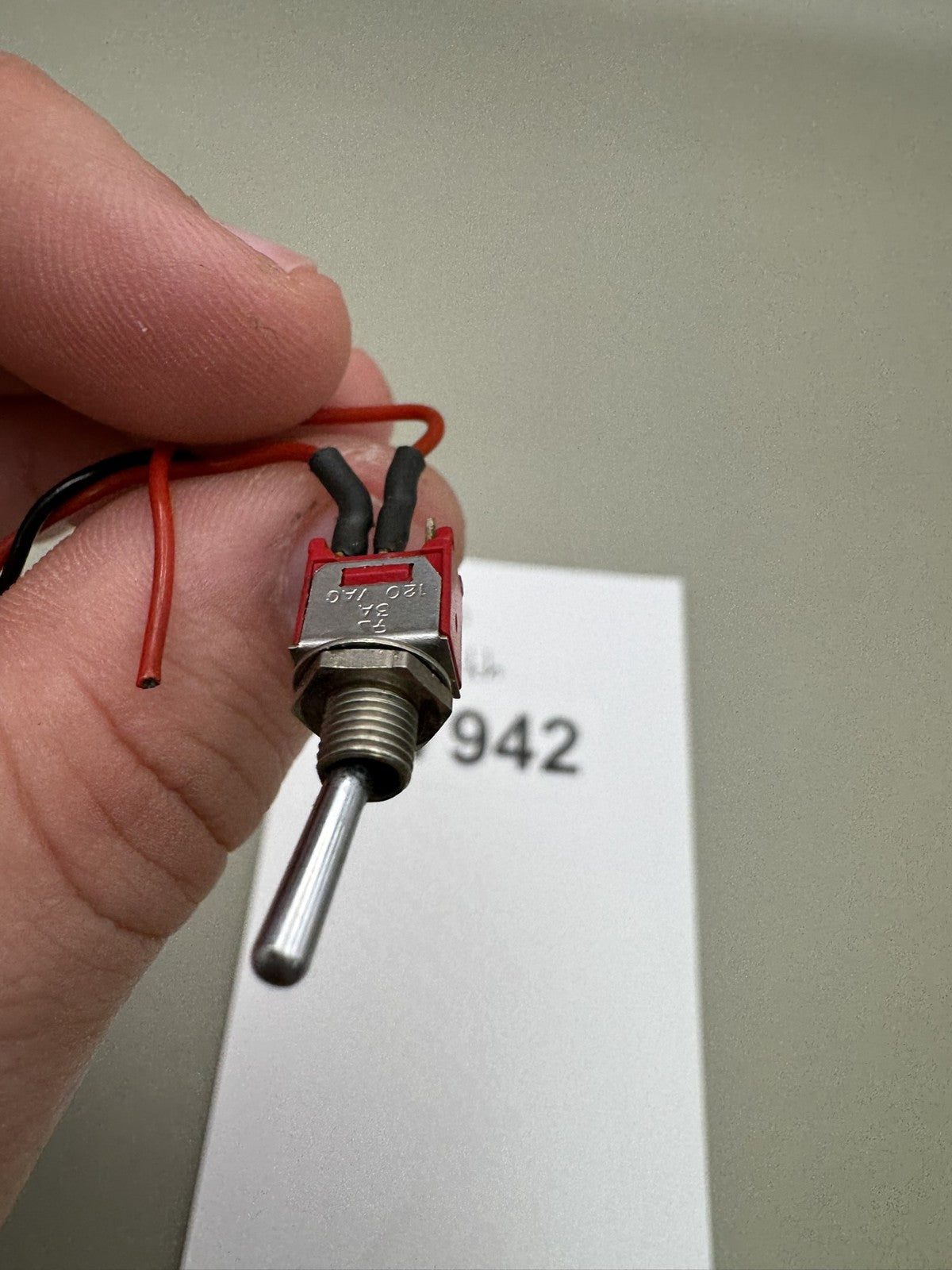 WDP Angel LCD Power Switch Red Black Wire Harness