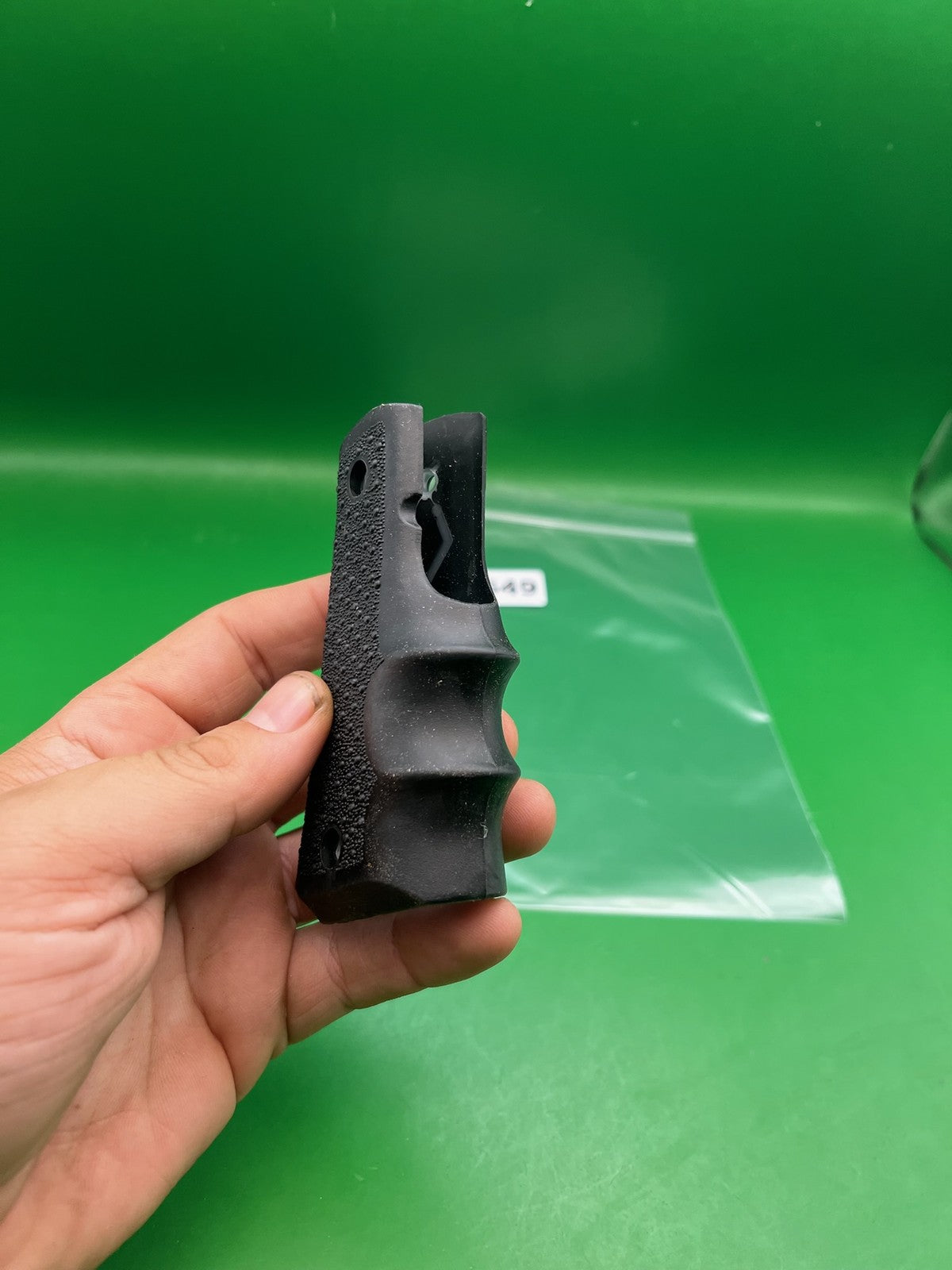 45* Grips Paintball Grips - used paintball grip panel - black