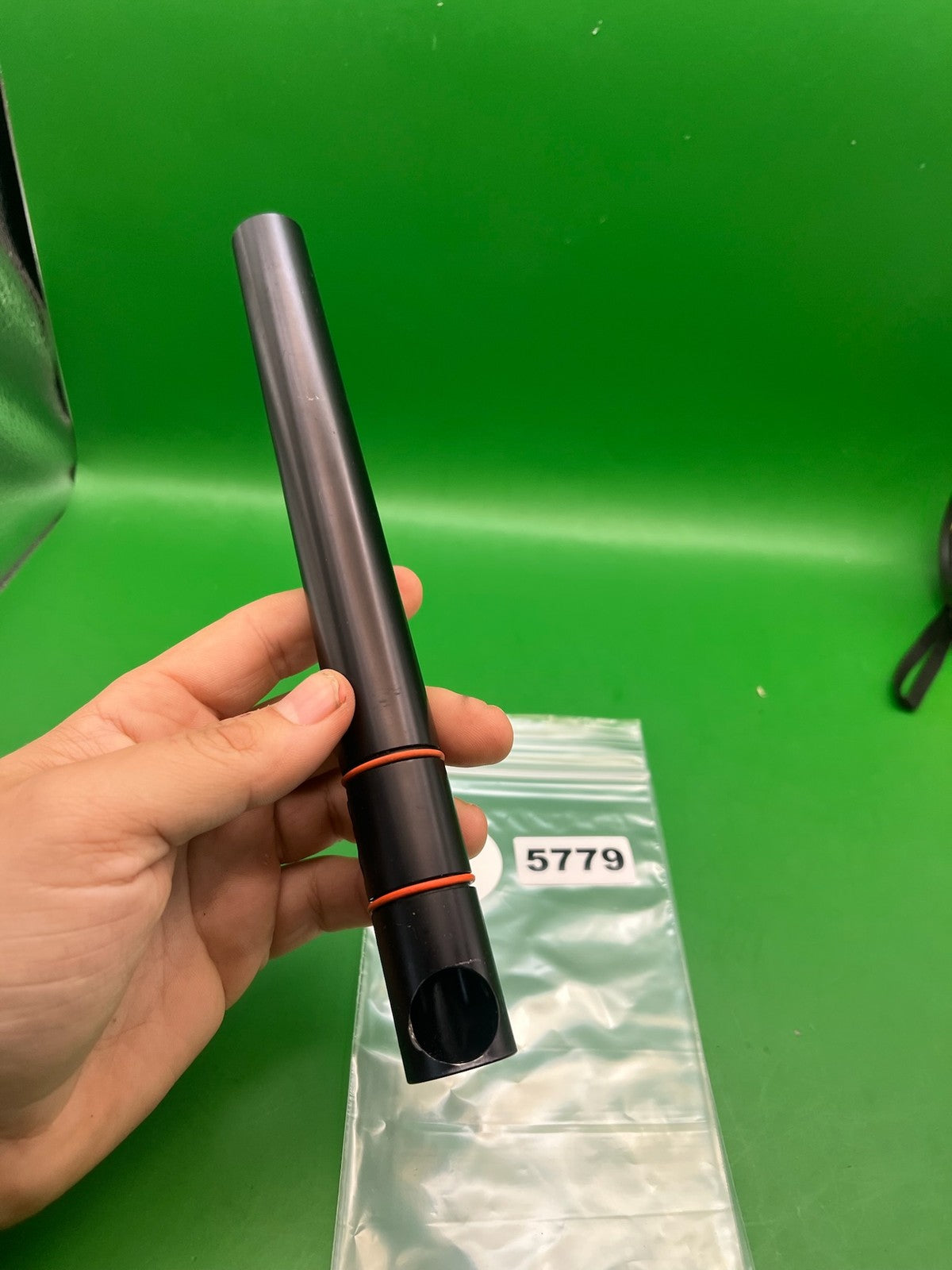Automag Barrel 10" .690 Black Barrel - used paintball barrel - black