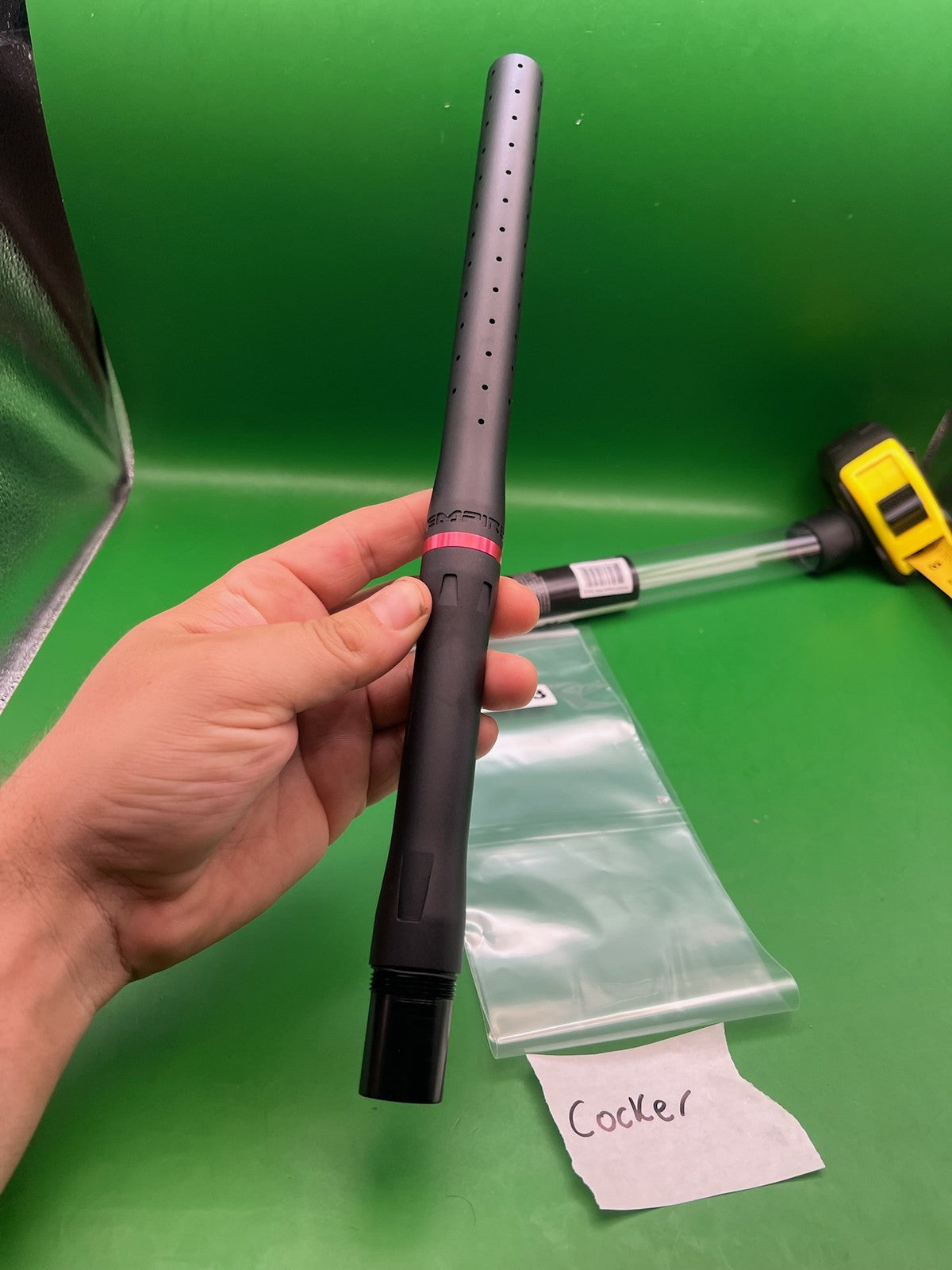 Empire Pipe 2 Autococker Barrel Back Black .688 ~14in