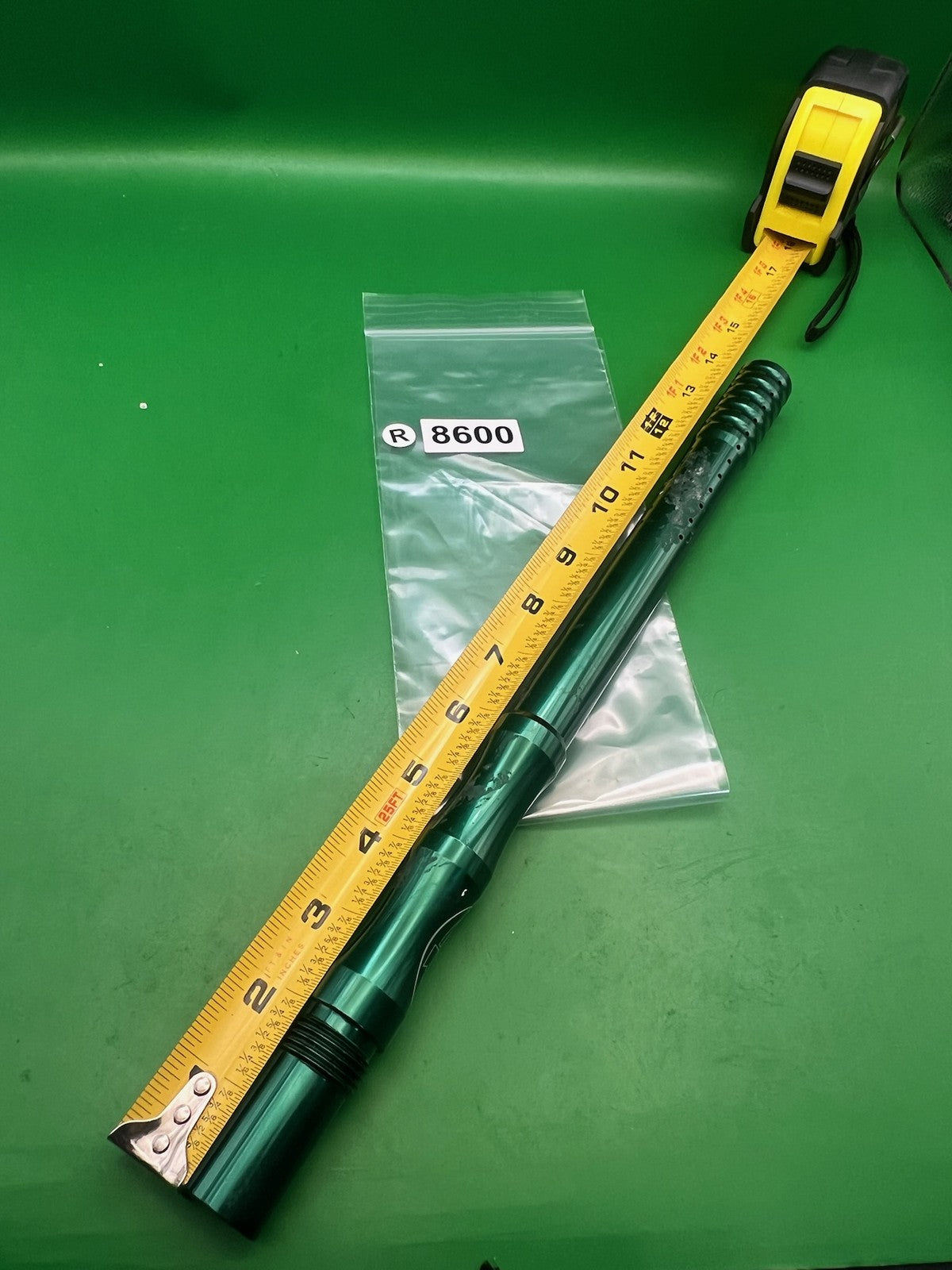 Custom Products CP 14" One Piece Barrel .689 Bore Old Angel Thread Green