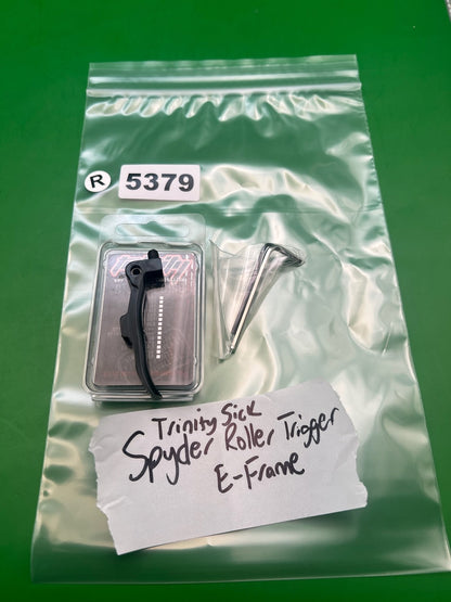 Trinity Sick Spyder E-Frame Roller Trigger Black Aluminum