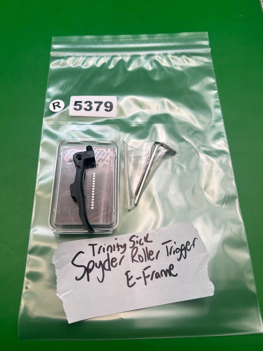 Trinity Sick Spyder E-Frame Roller Trigger Black Aluminum