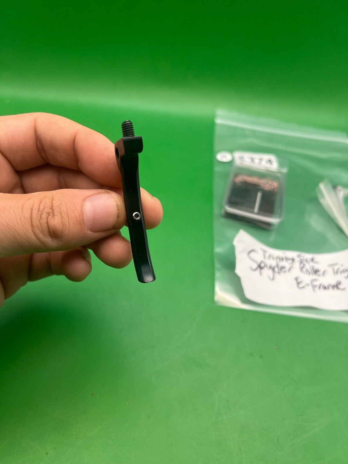 Trinity Sick Spyder Roller Trigger E-Frame Black Aluminum Upgrade