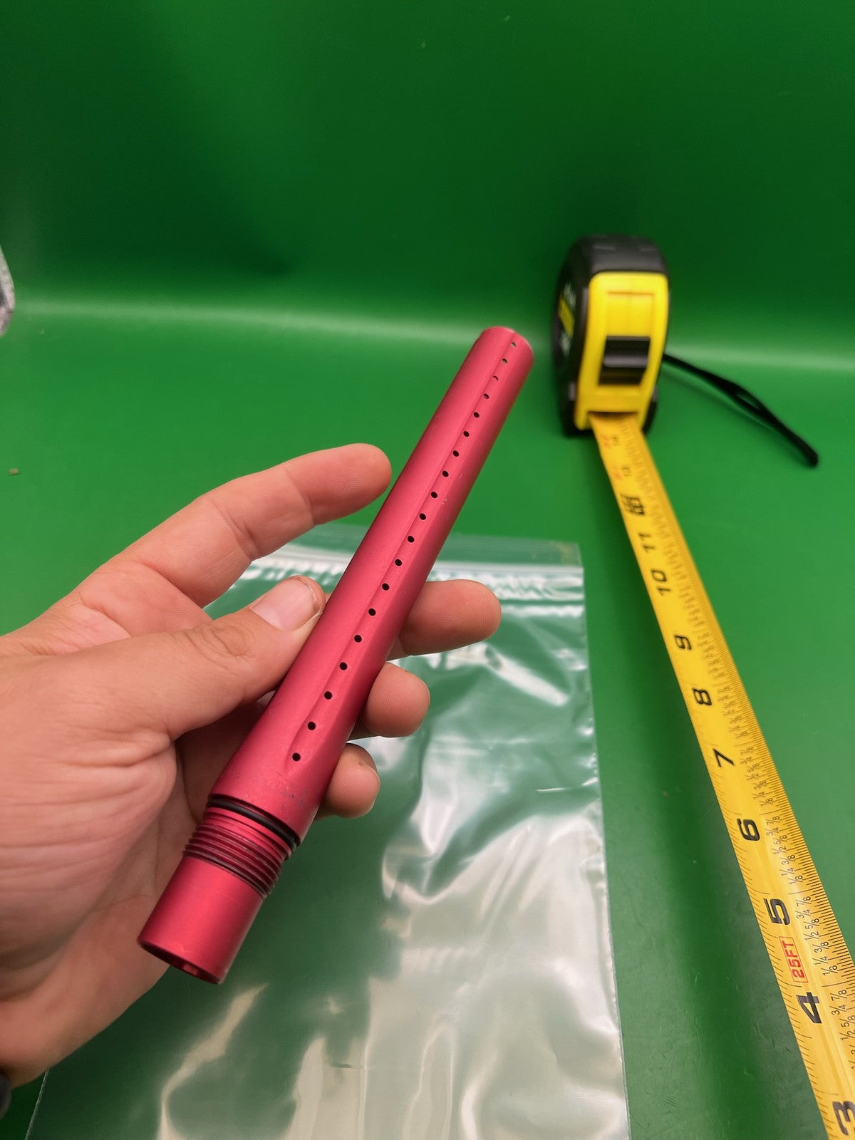 Planet Eclipse Shaft 3 Barrel Tip Satin Red 14 inch Ported Aluminum