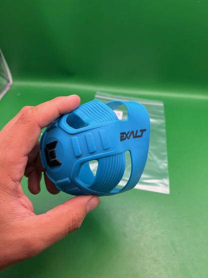 Exalt Tank Cover Blue Rubber HPA Tank Protector Sleeve 68ci 70ci 72ci