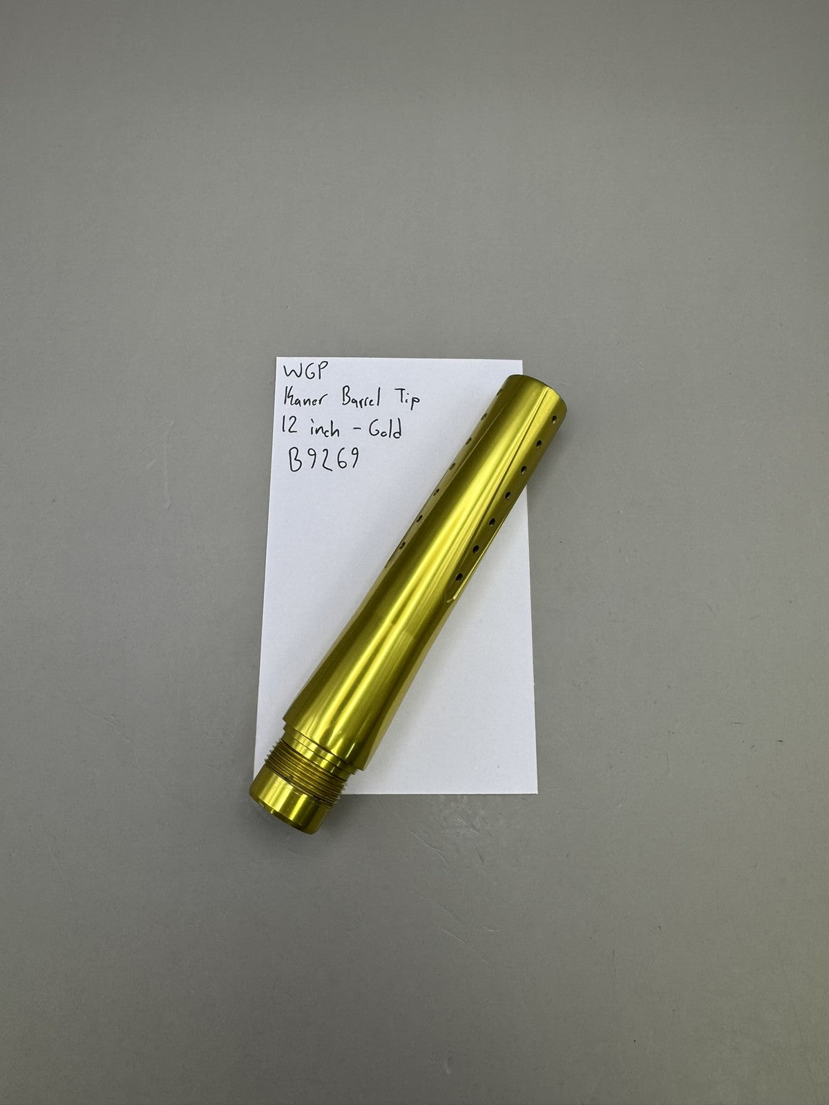 WGP Kaner Barrel Tip 12 inch - Gold