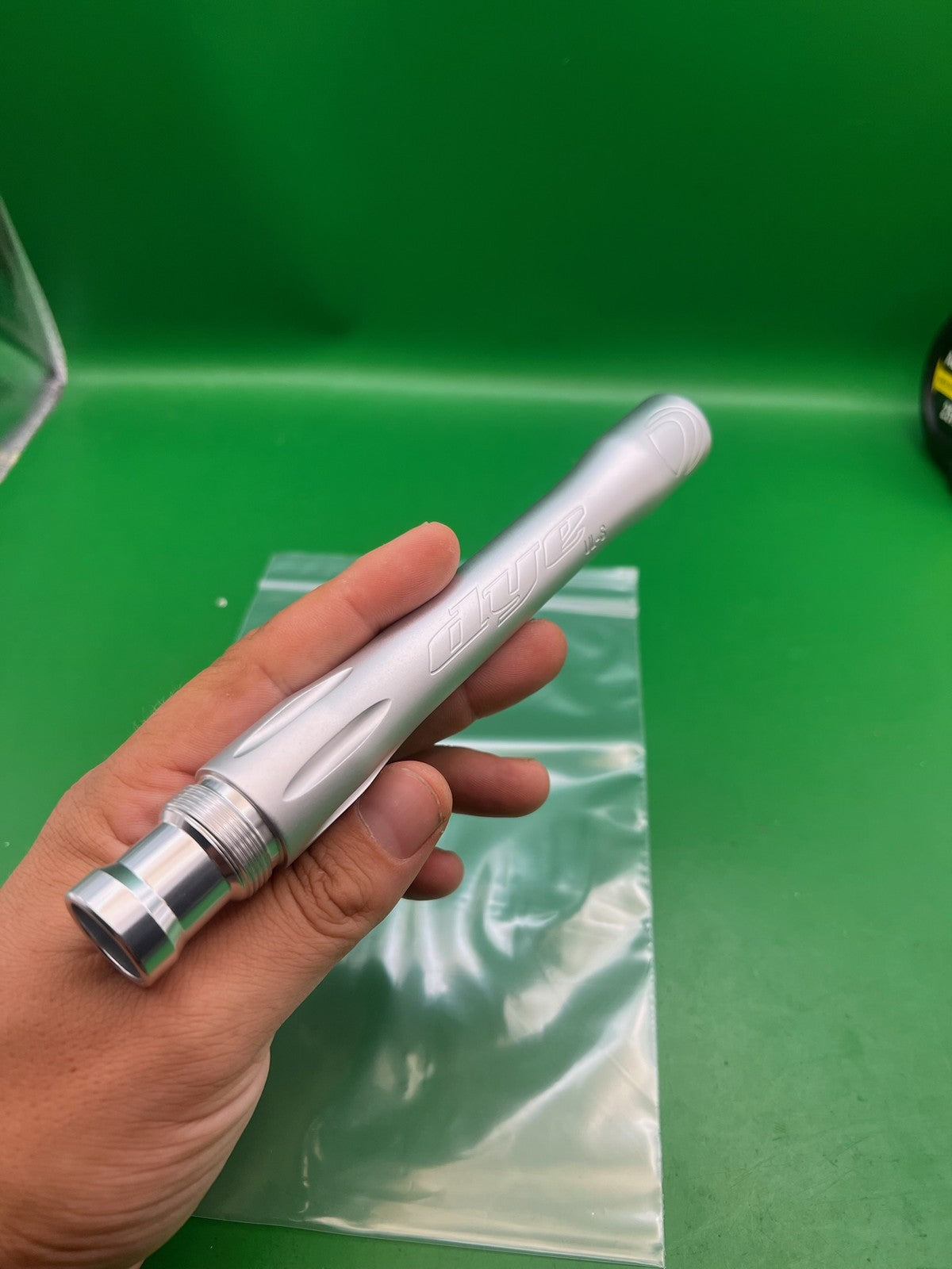 Dye UL Barrel Back Satin Silver .686 Bore AC Thread ~11in