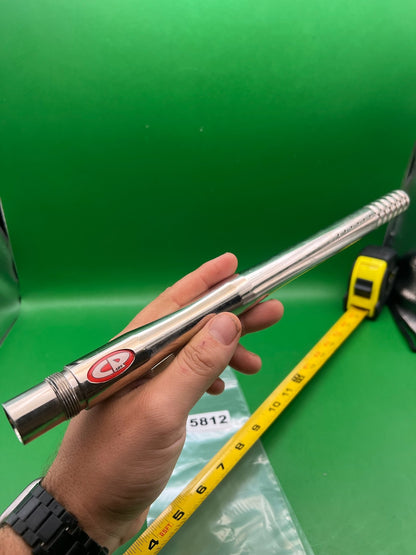 CP Custom Products One Piece Barrel 14" Polished Chrome - used paintball barrel - polished chrome