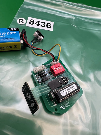 Dye DM4 DM5 Circuit Board with Membrane Pad Tadao Tech Musashi 3 DIP Switch