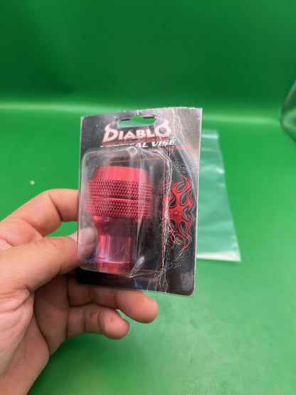 Diablo Paintball Icon Spyder Vertical Vise Clamping Feedneck Red Anodized