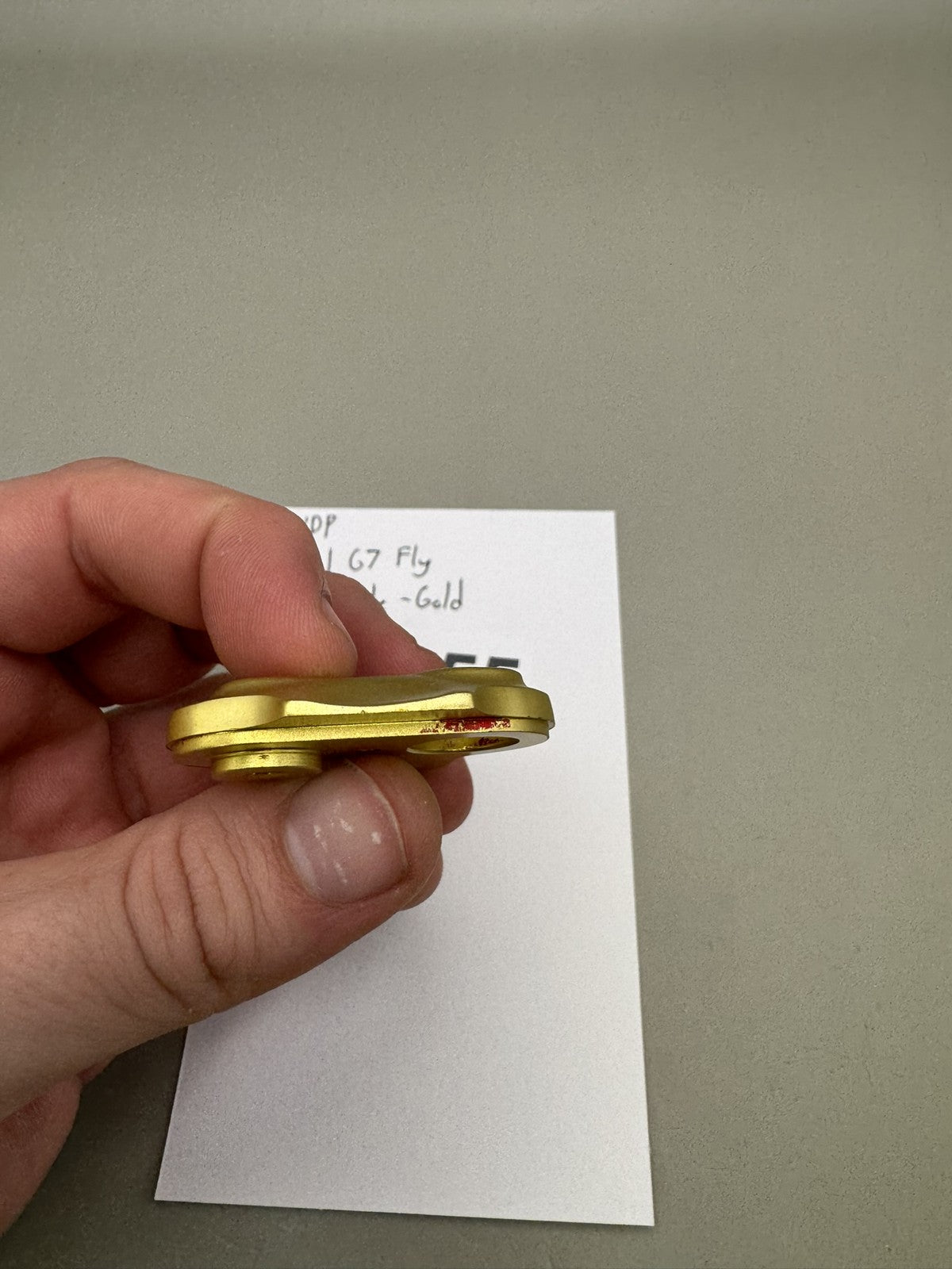 WDP Angel G7 Fly Back Plate -Gold