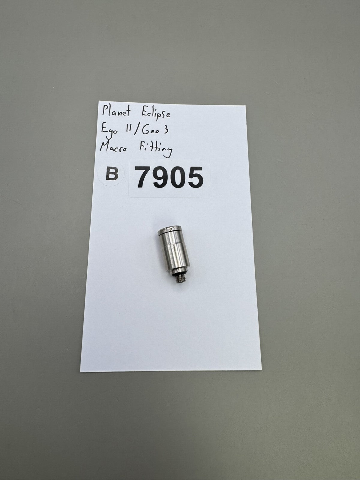 Planet Eclipse Ego 11 Geo 3 Macro Fitting Silver
