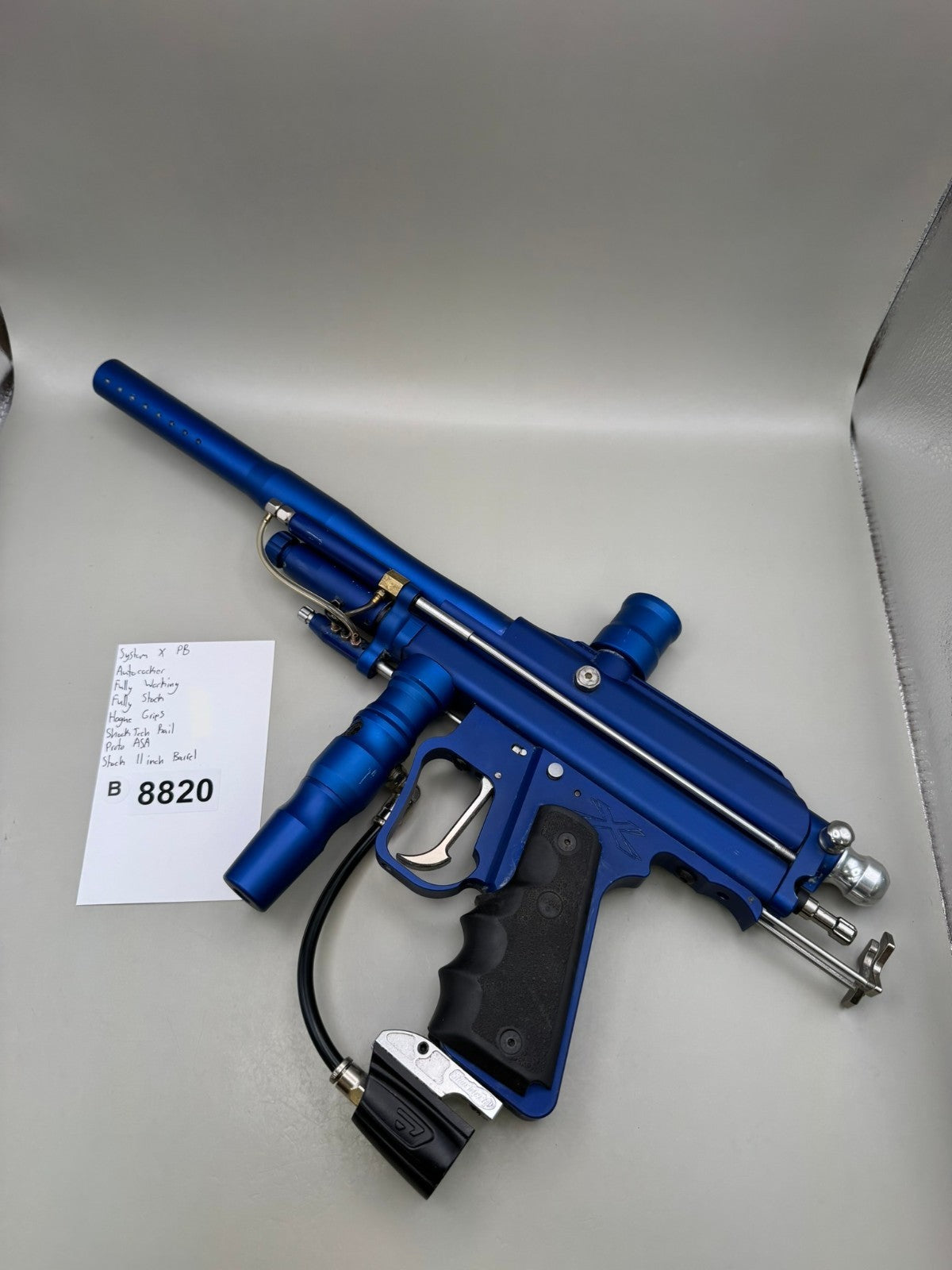 System X PB Autococker - Paintball Marker Fully Working