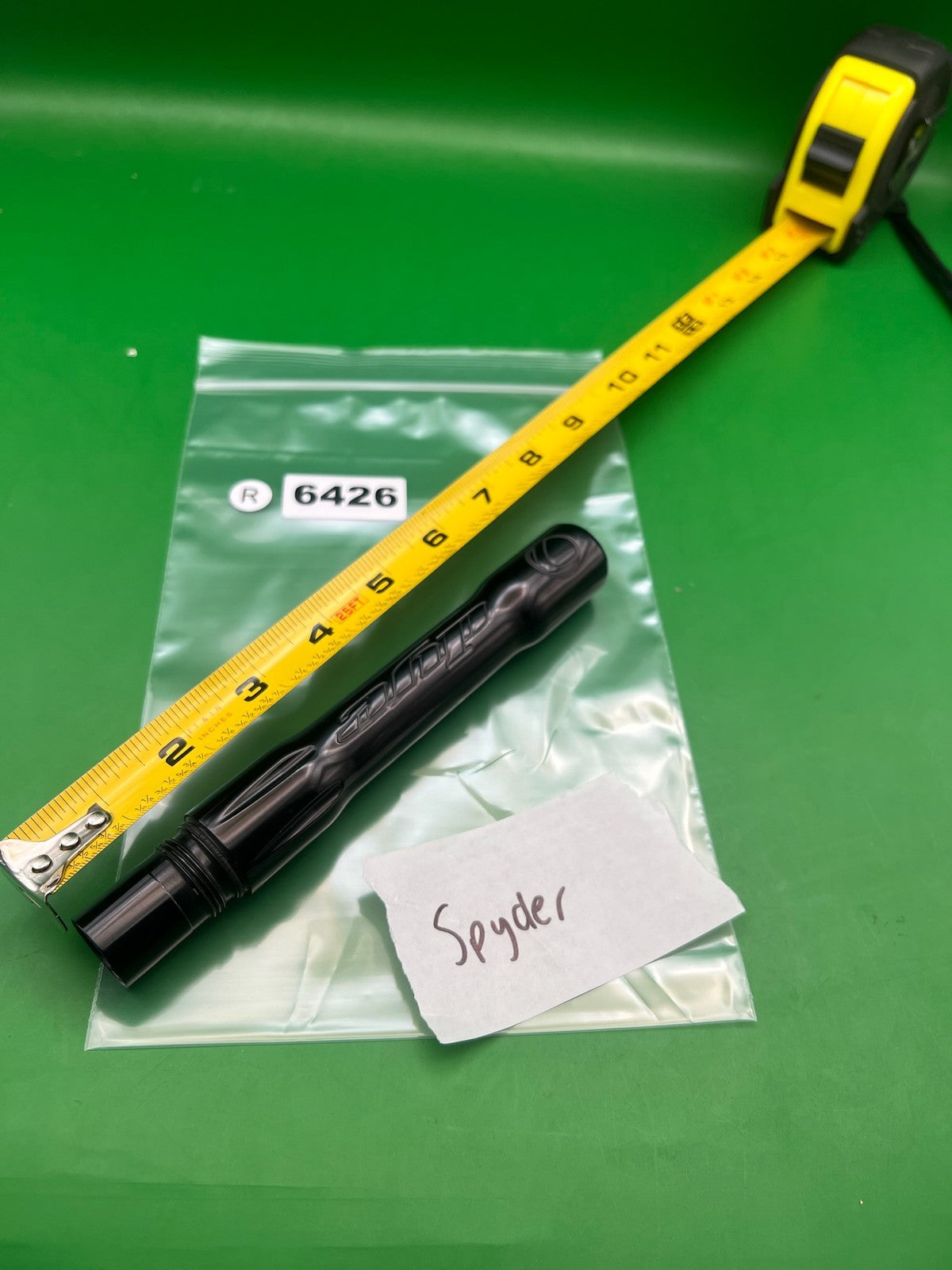 Dye Ultralite Barrel Back Spyder .688 Bore 8in Black