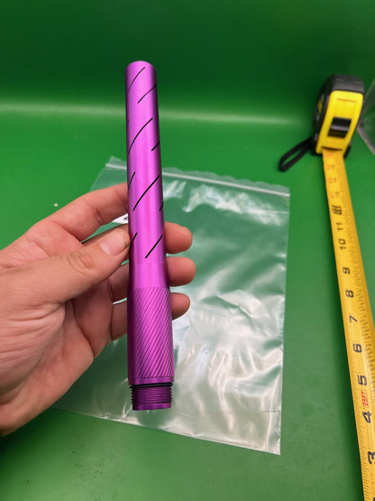 Infamous Pro DNA Silencio AC Threaded Barrel Tip Purple Aluminum 14"
