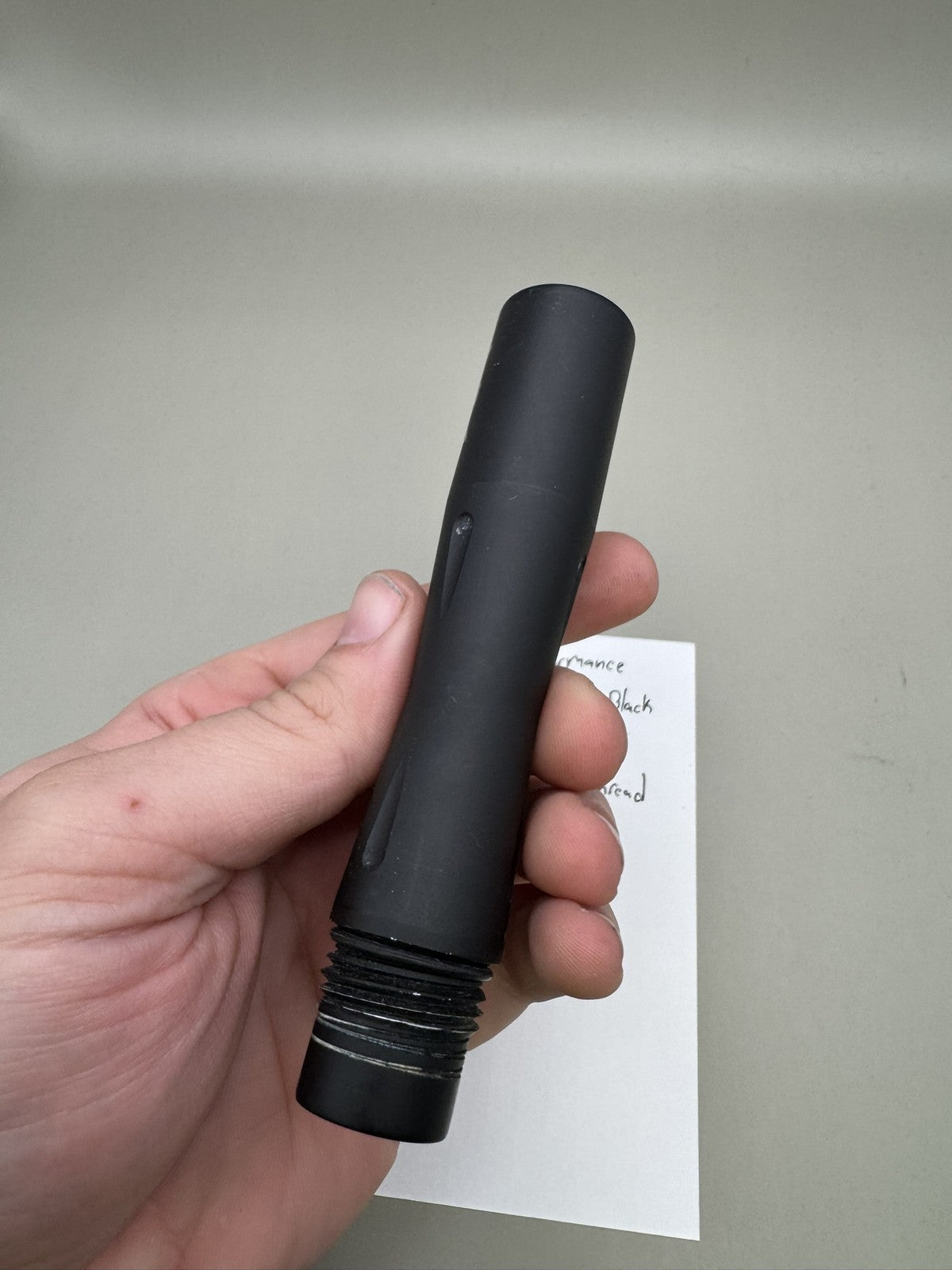 J and J Performance Barrel Back - Matte Black 685 Bore Impulse/Ion/Luxe Thread