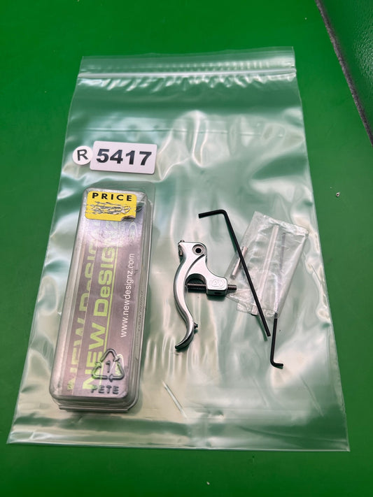 New Designz NDZ Ion S-Treme Roller Trigger Kit Aluminum Silver