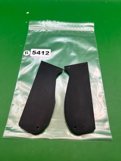 WDP Angel The Gat Skull Crossbones Grip Panels Black FC Logo Pair