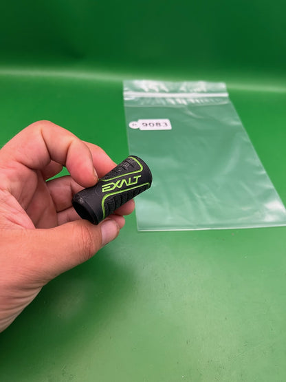Exalt Shocker RSX Regulator Reg Grip Skin Cover Black Lime Green