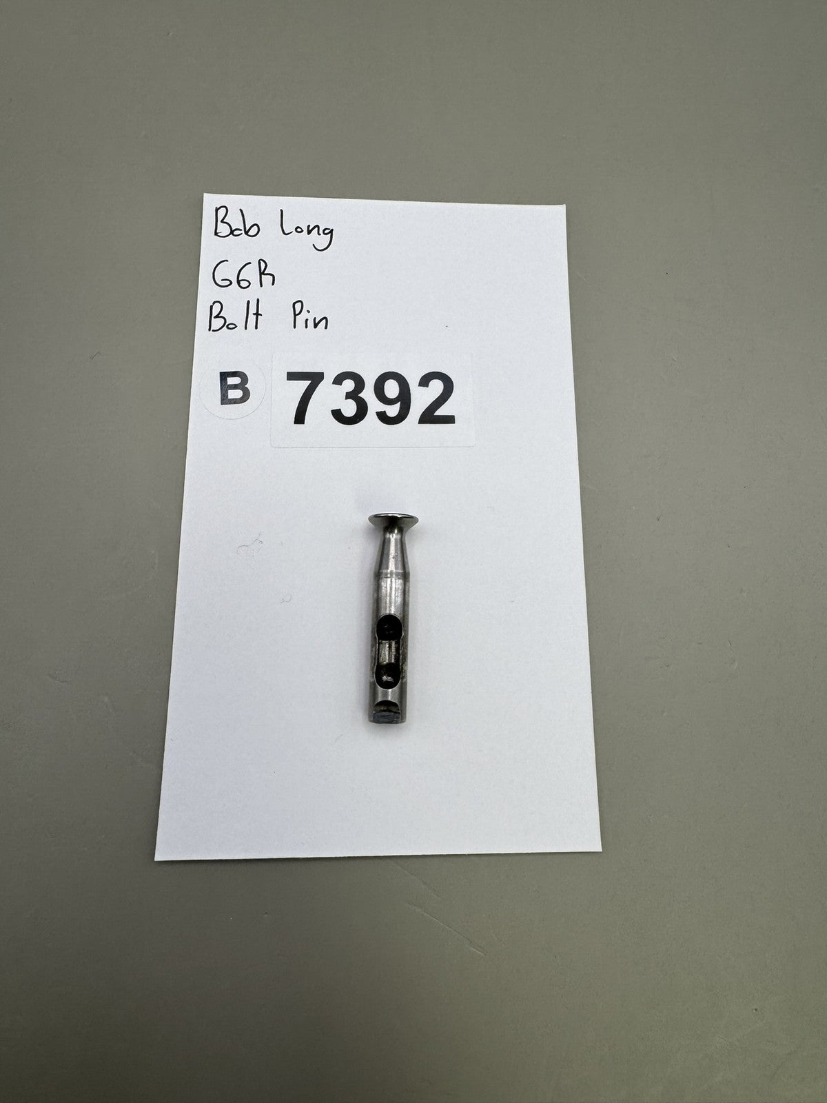 Bob Long G6R Bolt Pin Silver