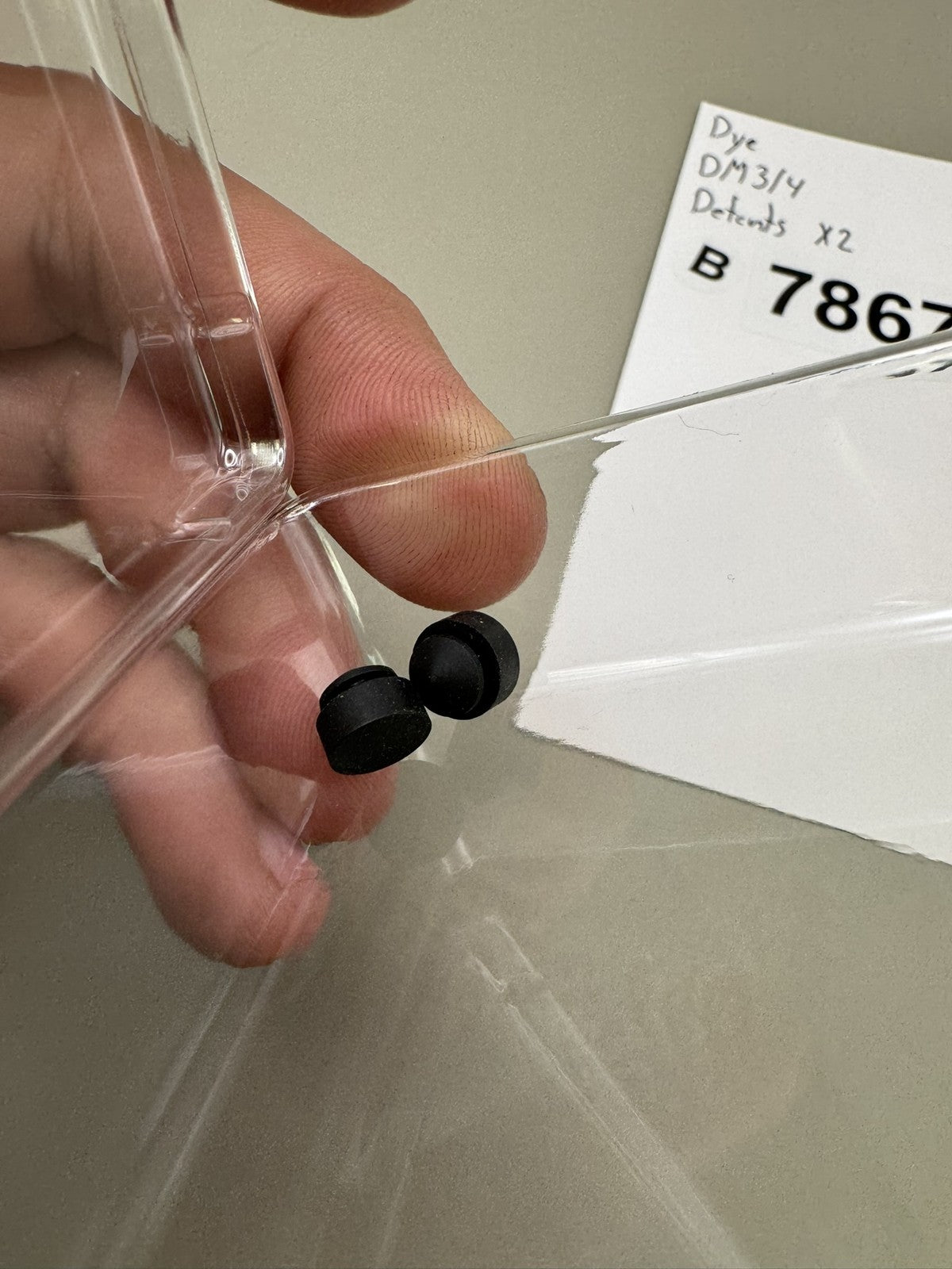 Dye DM3 DM4 Ball Detents Black Pair